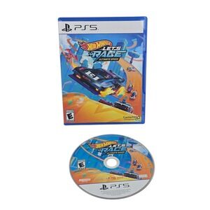 Playststation 5 Hot Wheels Lets Race Ultimate Speed PS5 Game w Case NO MANUAL
